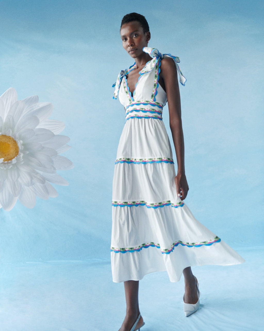 Chelili Dress White – CELIA B