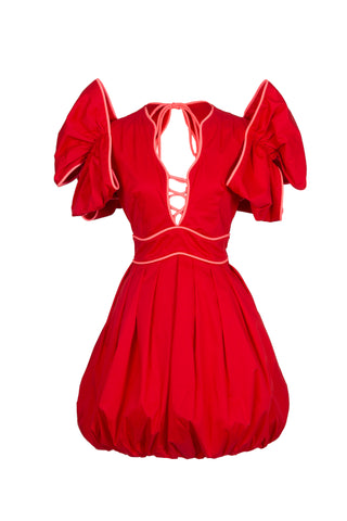 Orbit Dress Red