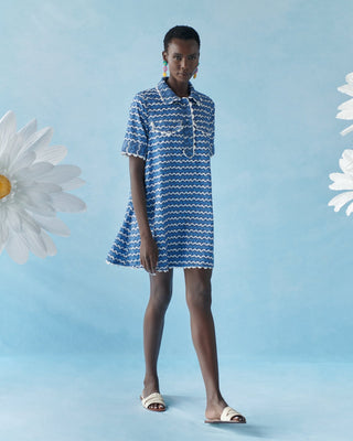 Blueberry Wave Dress - CELIA B