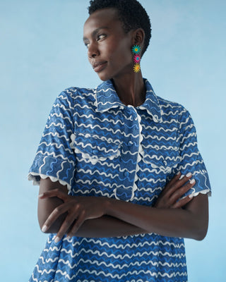 Blueberry Wave Dress - CELIA B