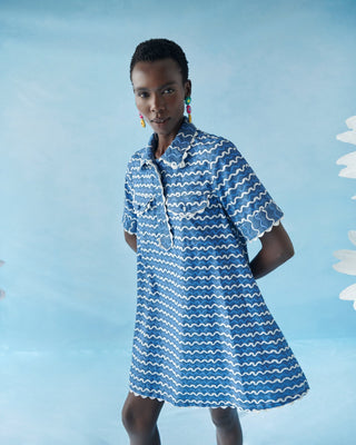Blueberry Wave Dress - CELIA B