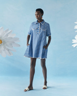 Blueberry Wave Dress - CELIA B