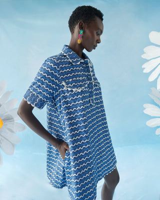 Blueberry Wave Dress - CELIA B