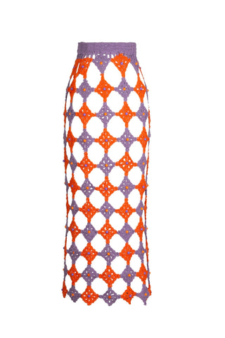 Dakhla Skirt Orange - CELIA B