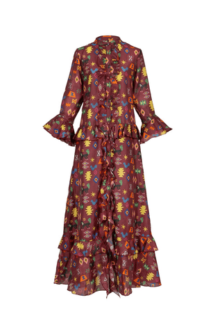 Delight Dress Burdeos - CELIA B