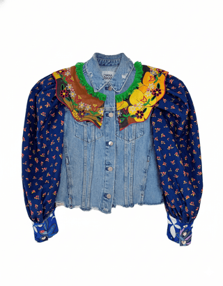Denim Jacket Winter Time Love - CELIA B