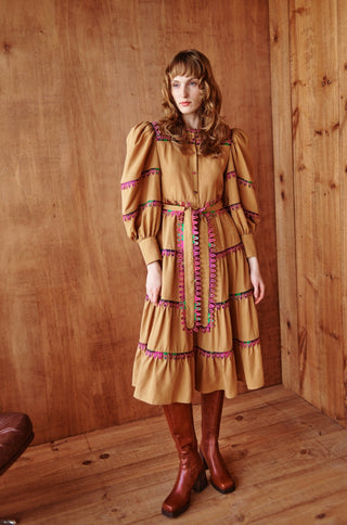 Hasu Dress Sand - CELIA B