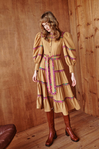 Hasu Dress Sand - CELIA B