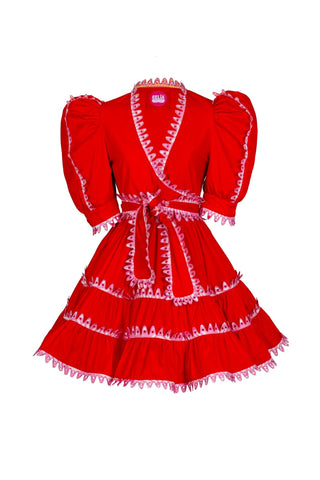 HAYLEY DRESS RED - CELIA B