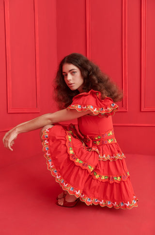 Haze Dress Red - CELIA B