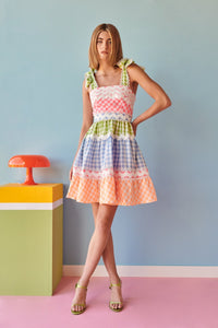Jade Short Vichy Multi