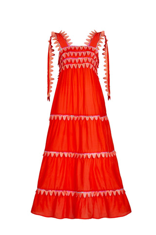 KELLY DRESS RED - CELIA B
