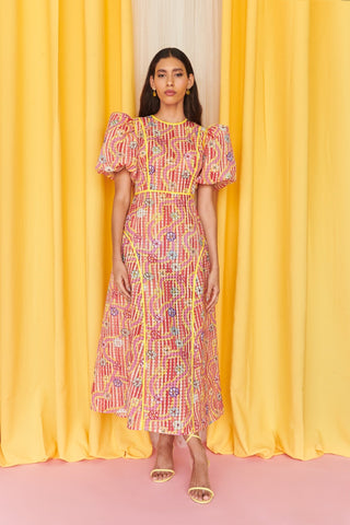 Nammu Dress Yellow - CELIA B