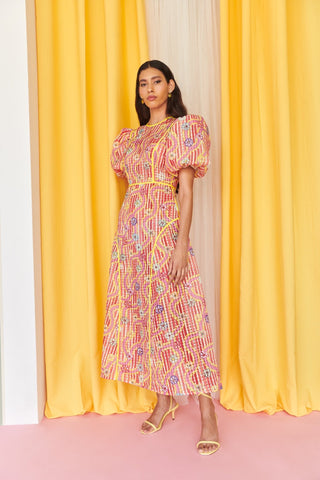 Nammu Dress Yellow - CELIA B