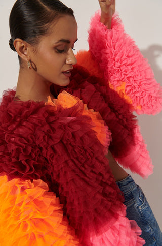 Penelope Jacket Orange - CELIA B