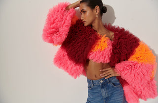 Penelope Jacket Orange - CELIA B