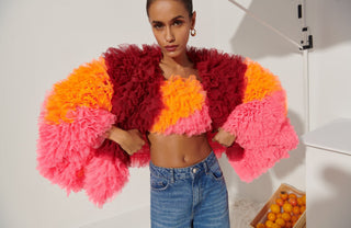 Penelope Jacket Orange - CELIA B