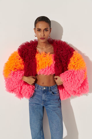 Penelope Jacket Orange - CELIA B