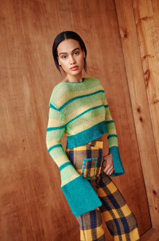 Poppy sweatter Green - CELIA B