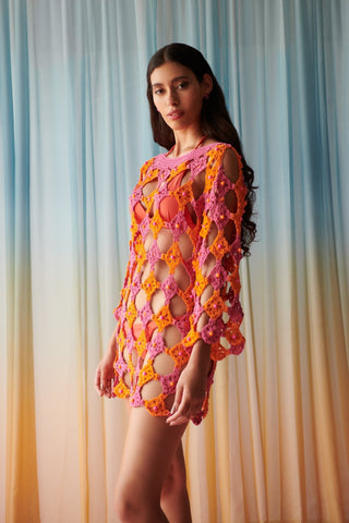 Siwa Dress Orange - CELIA B