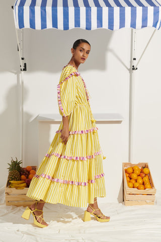 Teresa Dress Yellow - CELIA B