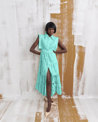 Vian Dress turquoise - CELIA B