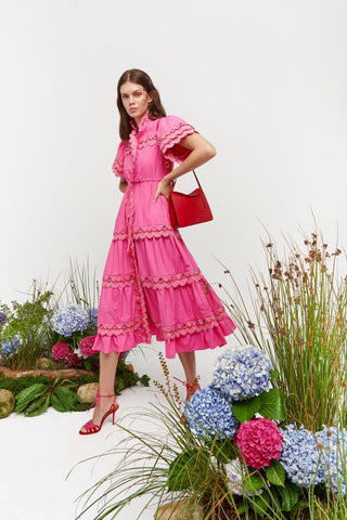 ALVIS DRESS-FUSCHIA - CELIA B