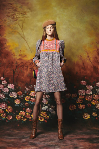 BUCKEYEYETREE DRESS CORDUROY - CELIA B