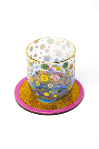 CAELUM GLASS COASTER - CELIA B