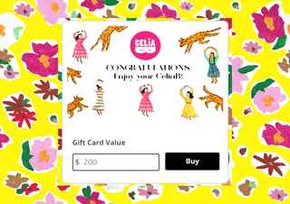 Celia B Gift Card - CELIA B