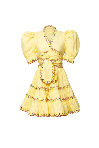 EINAR DRESS-YELLOW - CELIA B