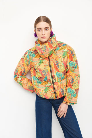 LEAF JACKET ORANGE - CELIA B