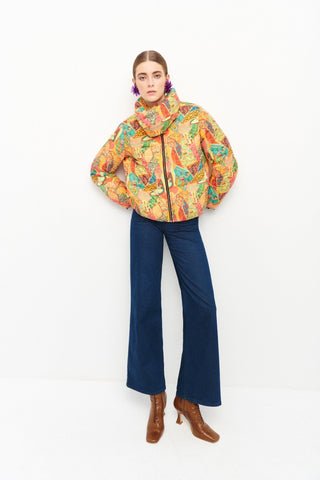 LEAF JACKET ORANGE - CELIA B