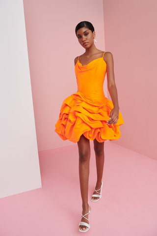 Serenity Dress Neon Orange - CELIA B