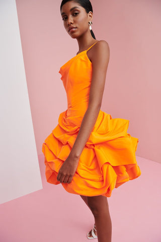 Serenity Dress Neon Orange - CELIA B