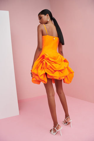 Serenity Dress Neon Orange - CELIA B