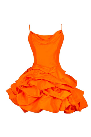 Serenity Dress Neon Orange - CELIA B