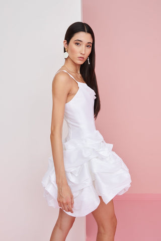 Serenity Dress Neon White - CELIA B