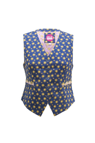 TAVORA VEST BLUE - CELIA B